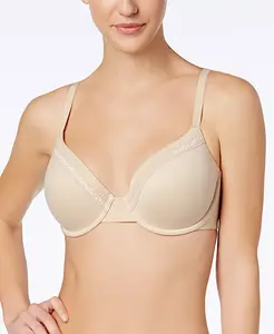 Идеальный контурный бюстгальтер-трансформер Perfect Primer Convertible Contour Bra 853213, до чашки G Wacoal, коричневый/бежевый