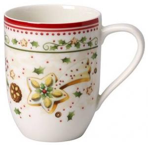 Кружка Villeroy & Boch mit Henkel Winter Bakery Delight, 8x11x12 см, красочный