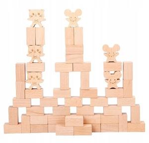 Игра с деревянными блоками для детей и взрослых Chi Chi