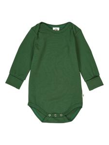 Müsli Боди с длинными рукавами в зеленом цвете