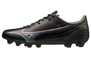 Mizuno Альфа футбольные бутсы мужские низкие черные, цвет Black