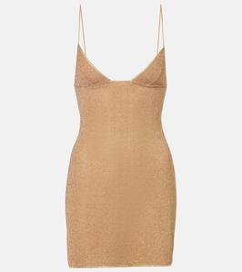 Мини-платье Lumière Oséree, золотой