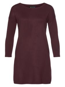 Laura Scott Длинный свитер красновато-коричневого цвета