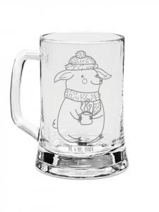 Пивная кружка, поросенок, глинтвейн без слогана, в баннере Mr. & Mrs. Panda