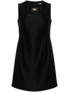 Versace платье мини с декором Medusa, черный