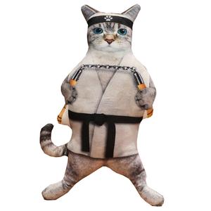 Плюшевая игрушка смешной котенок плюшевая кукла высота 30см/40см Happy Fish