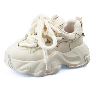 Кроссовки Take the Qin Chunky Sneakers Women's Low-top, черный