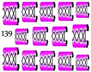 Водные наклейки для ногтей - №139, inna