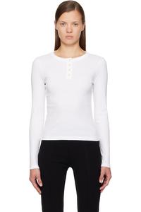 Джесс, футболка с длинными рукавами Flore Flore, белый