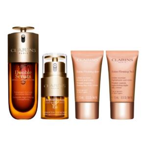 CLARINS Jiaoyunshi Gold Family набор для ухода за кожей Skin Stability: успокаивающий, осветляющий, увлажняющий комплект из четырех предметов