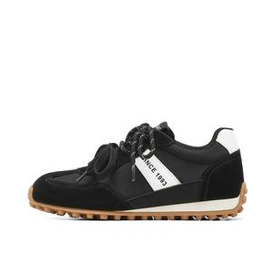 ST&SAT Женские низкие кэжуал кеды черные, цвет Black