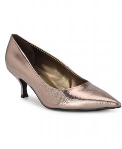 Женские туфли-лодочки Sisko на зауженном каблуке-рюмочке Nine West, Bronze