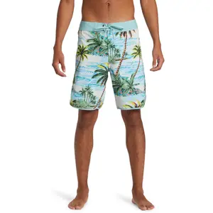 Мужские плавки Quiksilver Highline Scallop 19", голубой