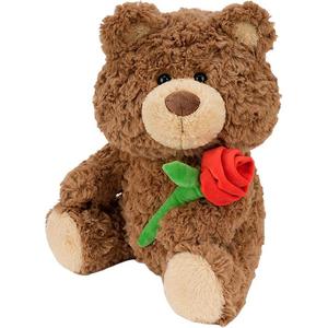 Плюшевая кукла Animal Collection Cappuccino Bear высотой 28см/35см Hugs Baby