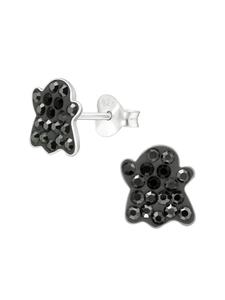 Bungsa Серебряные серьги-гвоздики