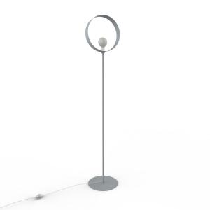 Торшер Lumicom, 40x40x165 см, серый