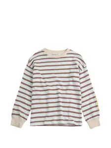 Полосатая футболка с длинными рукавами Bobo Choses, синий