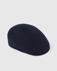 Мужская английская кепка темно-синего цвета Emidio Tucci