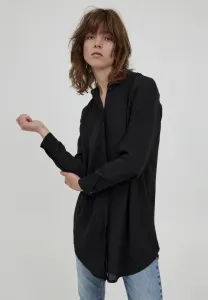 Блузка ихчеллани на пуговицах Ichi, Black