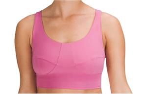 Футболка с вытачками спереди Женская Розовая Lululemon