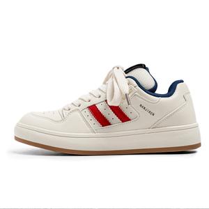 NANJIREN Низкие скейтерские кроссовки мужские красно-синие, цвет Red Blue