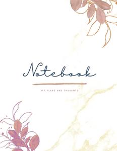 NOTEBOOK 8.5X11 (Independently published)