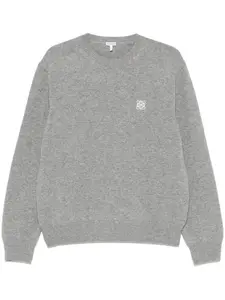 Шерстяной свитер LOEWE, серый