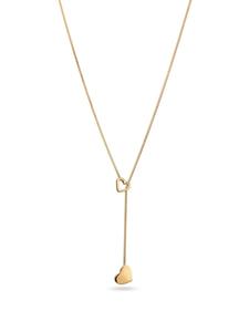 Elli Колье из серебра 925 пробы в форме сердца с золотой отделкой