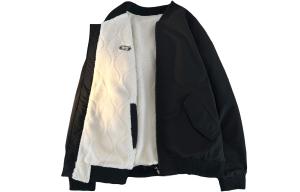 WARRIOR Пуховик серии "Покоряющий ветер и волны" унисекс, Phantom Black[Reversible Sherpa]