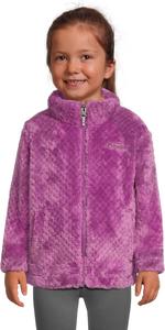 Columbia unisex-baby Fire Side Sherpa Full ZipPullover Sweater, Razzle