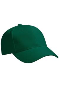 Бейсболка/головной убор из плотного матового хлопка Pro-Style (2 шт. в упаковке) Beechfield, зеленый