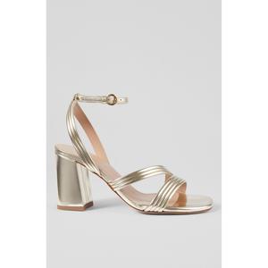 Элегантные сандалии Edita Formal Lk Bennett, бледно-золотой