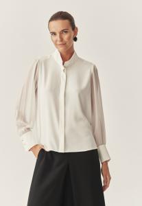 Блуза TATUUM Button-down blouse, Cream White/Off-White