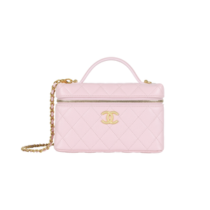 Сумка через плечо из личи грайн коровьей кожи CHANEL, basic set (bag+dust bag)