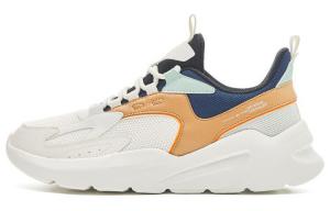 Кроссовки мужские низкие белый/оранжевый Erke