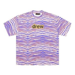 Футболка secret t-shirt 'amethyst zebra' Drew House, фиолетовый