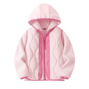 Детская утепленная куртка Disney, Solid Color Firework Pink+Solid Color Firework Pink