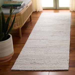 Ковер SAFAVIEH, 69 x 244 см, Pine Collection, Silver & Grey, ручной работы, идеально для гостиной, коридора, прихожей, холла, спальни (PNE120G)