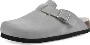 Женские сабо WHITE MOUNTAIN Bari с комфортной анатомической колодкой, серый