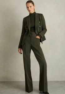 Брюки Reiss PRIYA HIGH-RISE FLARED, Green