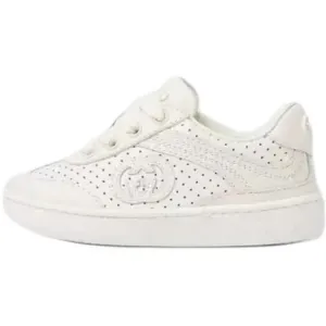 GUCCI G74 Low Top детские ботинки ecru для малышей