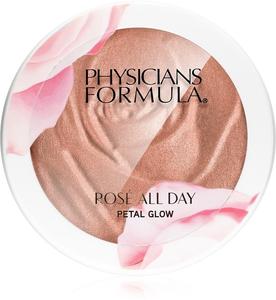 Профессиональная компактная пудра-хайлайтер Rosé для лица на весь день Physicians Formula, atspalvis petal pink 9 гр