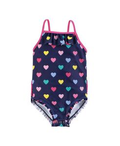 Детский купальник, подсолнух Hudson Baby, Navy hearts