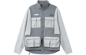 Jordan Куртка мужская светло-дымчато-серая азиатская версия, Light Smoke Gray