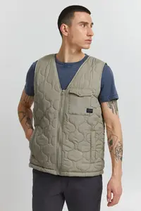 Стеганый жилет 11 Project PRStopkus, бежевый