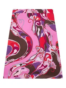 Юбка с принтом "орхидеи" Pucci Junior, розовый