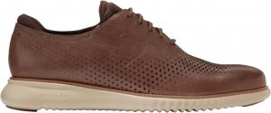 Мужские оксфорды Cole Haan 2.Zerogrand с лазерной перфорацией, Lava/Madeira