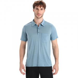 Поло Icebreaker, синий