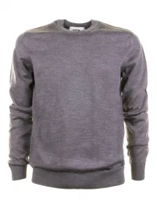 Джемпер с круглым вырезом и длинными рукавами ALPHA STUDIO, серый