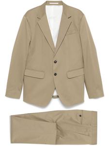 DSQUARED2 костюм с однобортным пиджаком, нейтральный цвет